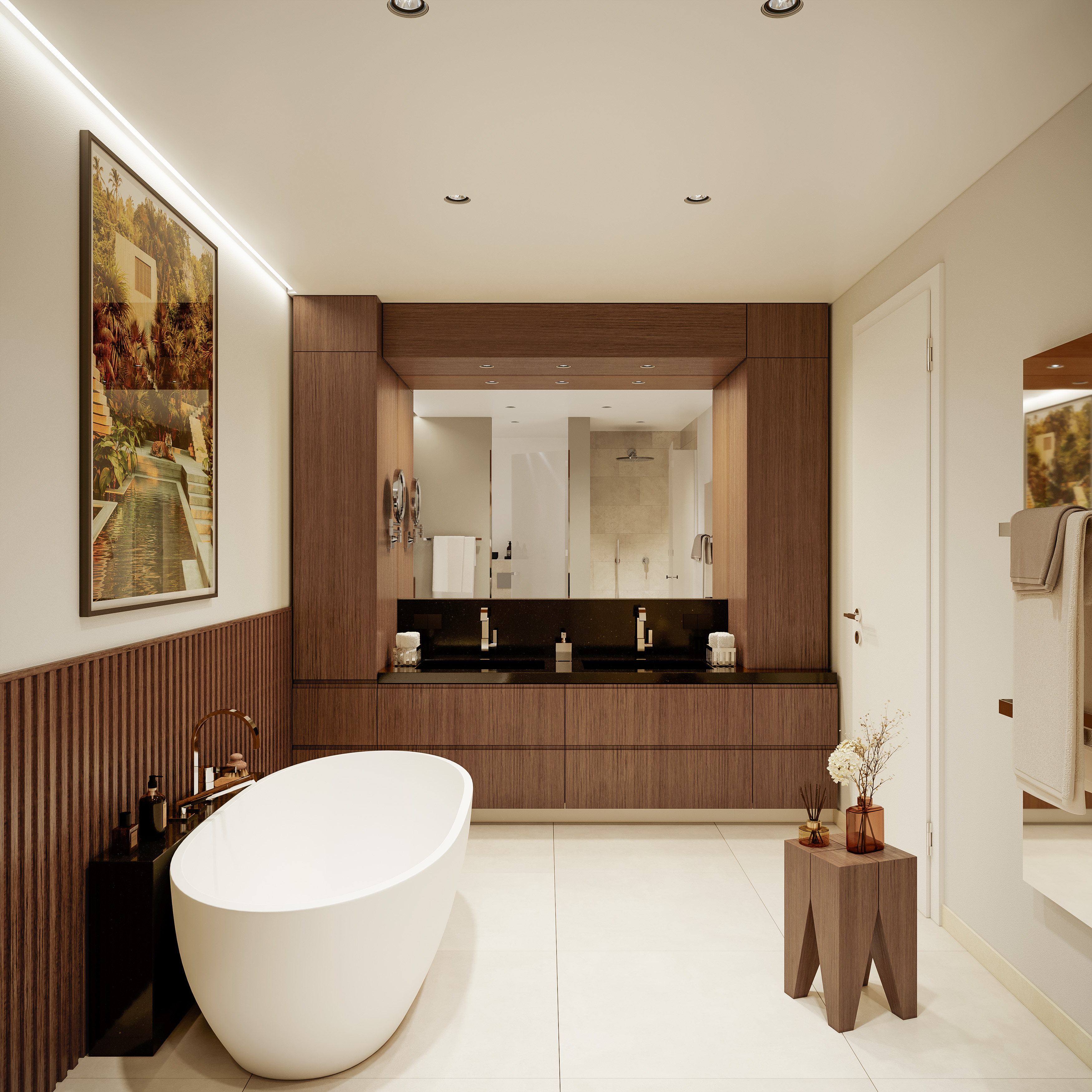 SOPHIENPALAIS Penthouse – architectural visualization 8 – CDMN