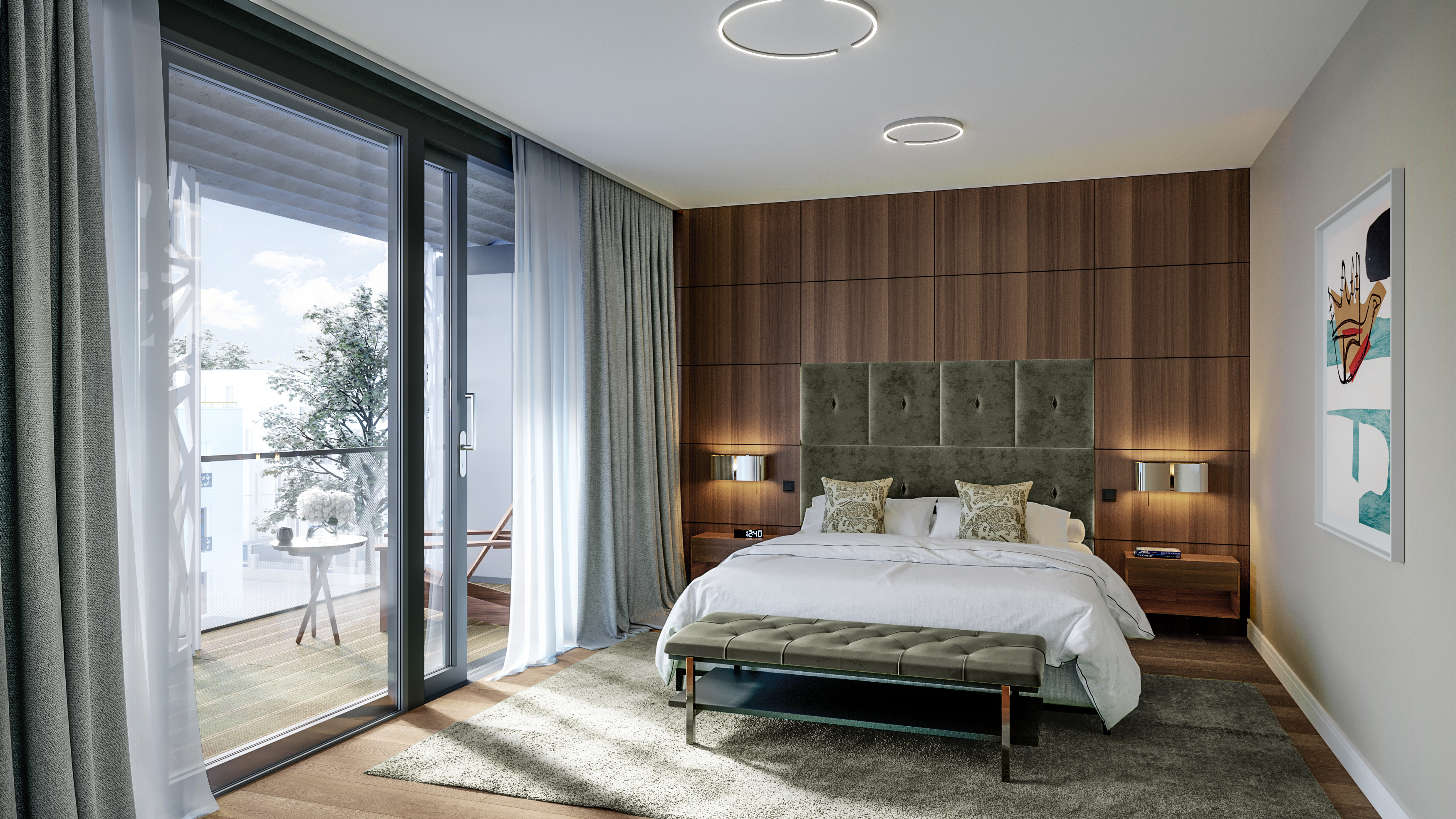 SOPHIENPALAIS Penthouse – architectural visualization 6 – CDMN