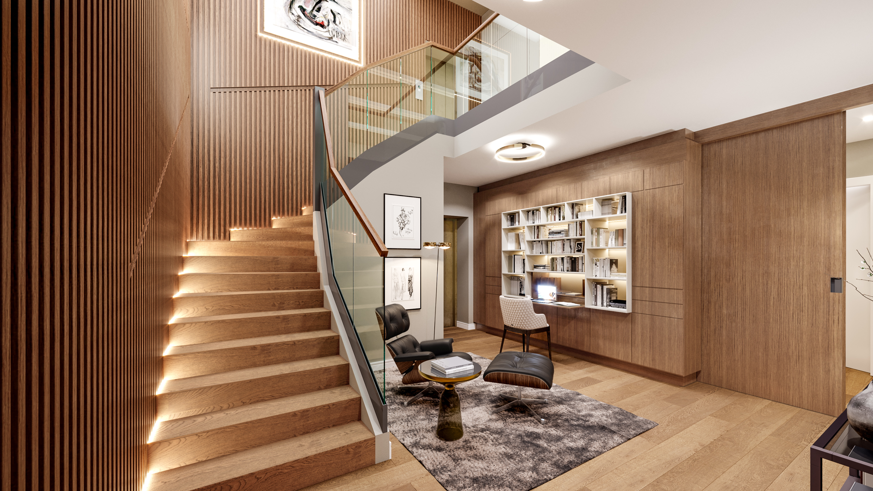 SOPHIENPALAIS Penthouse – architectural visualization 10 – CDMN