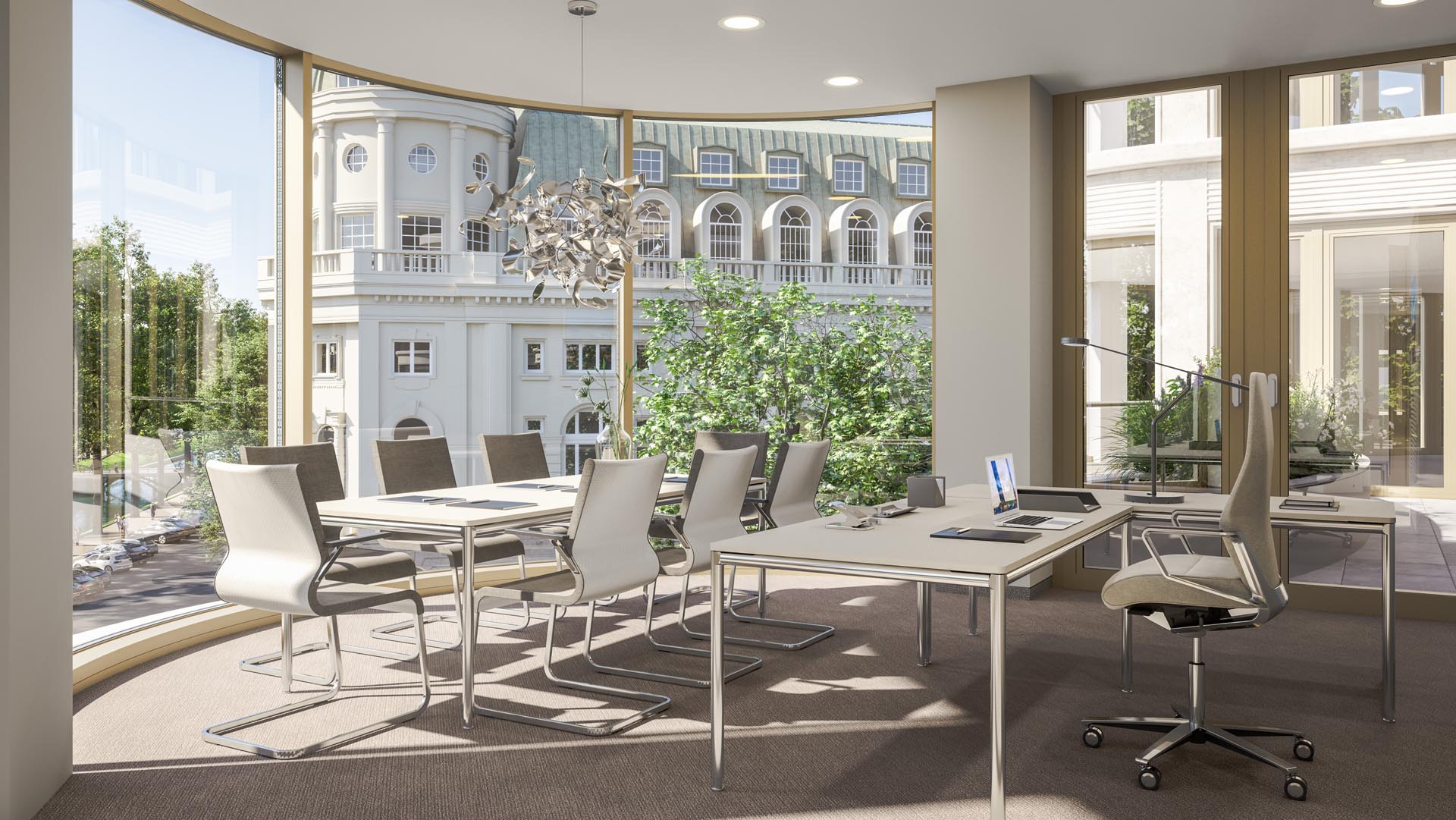 Le Cour - COLLECTION Business Center – Architekturvisualisierung – CDMN