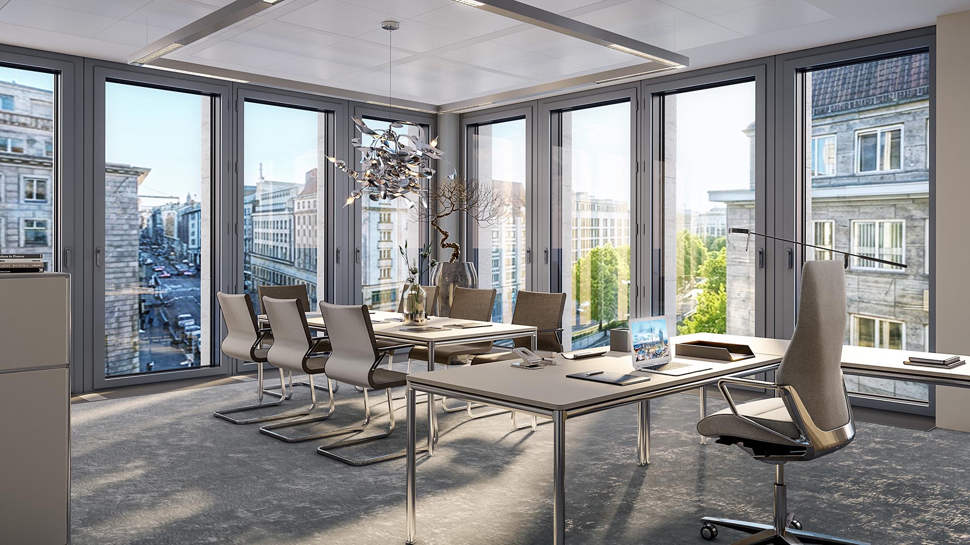 Upper East - COLLECTION Business Center – Architekturvisualisierung – CDMN