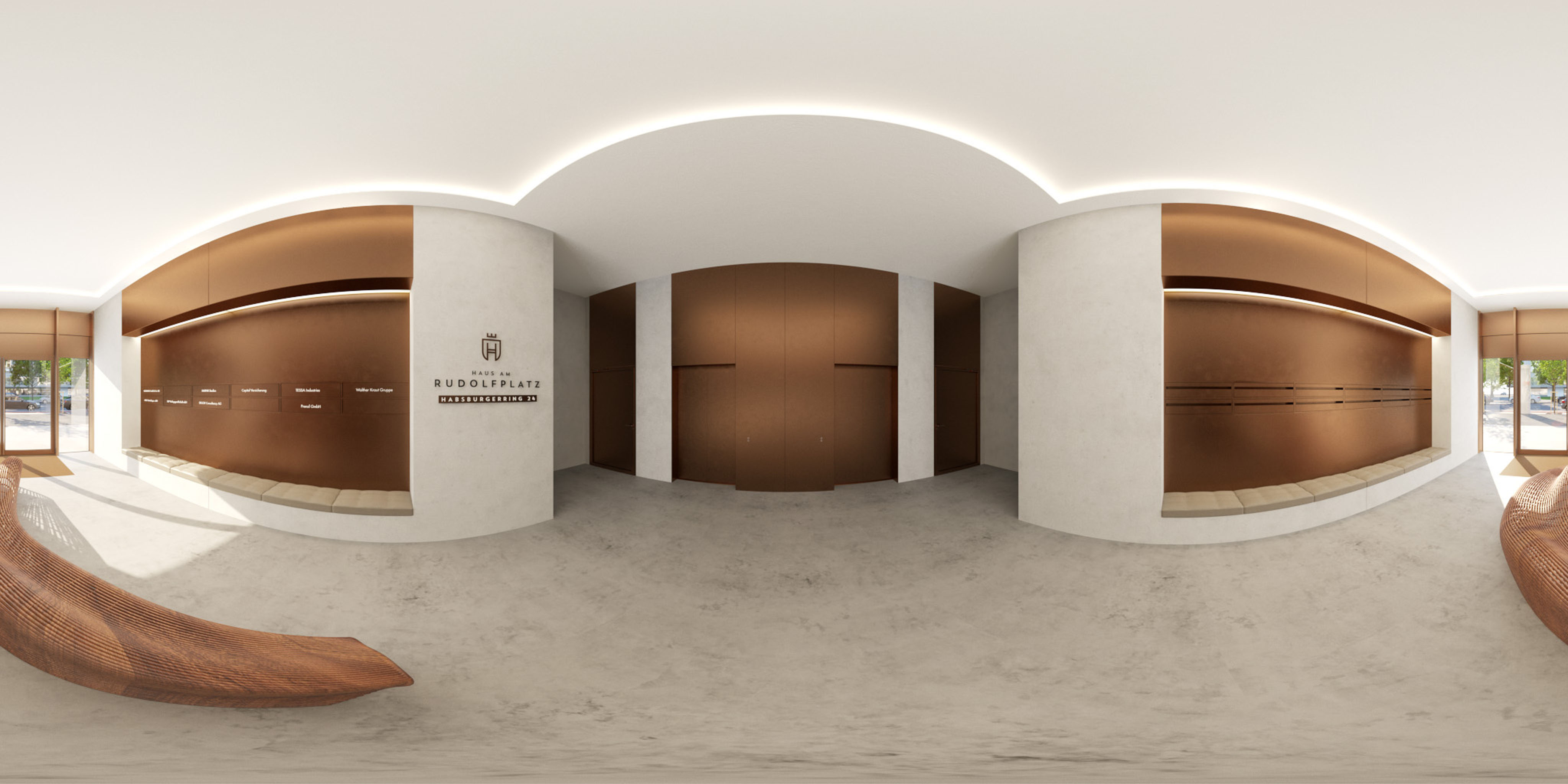 360° panorama – Haus am Rudolfplatz