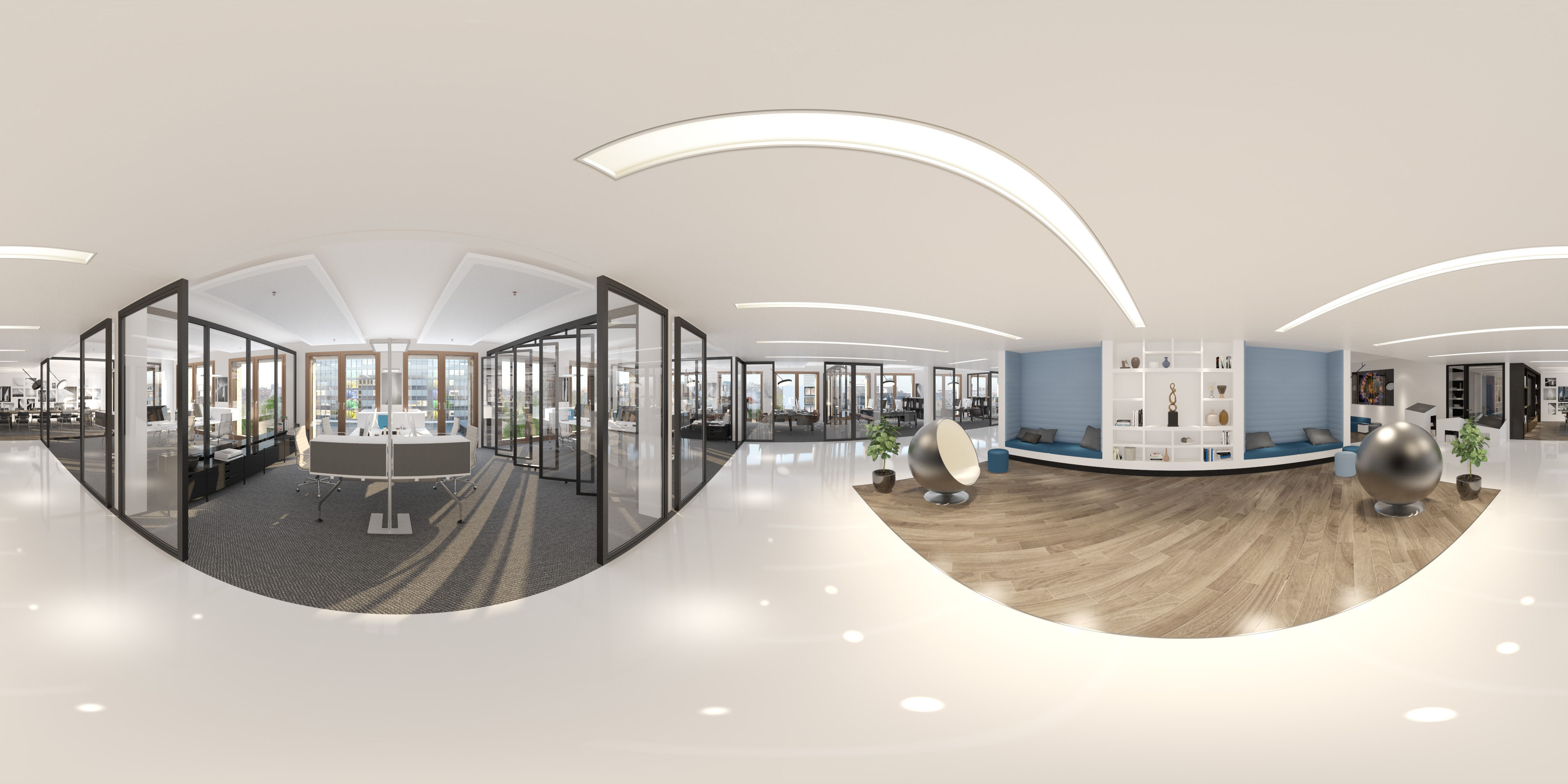 360° panorama – Haus am Rudolfplatz