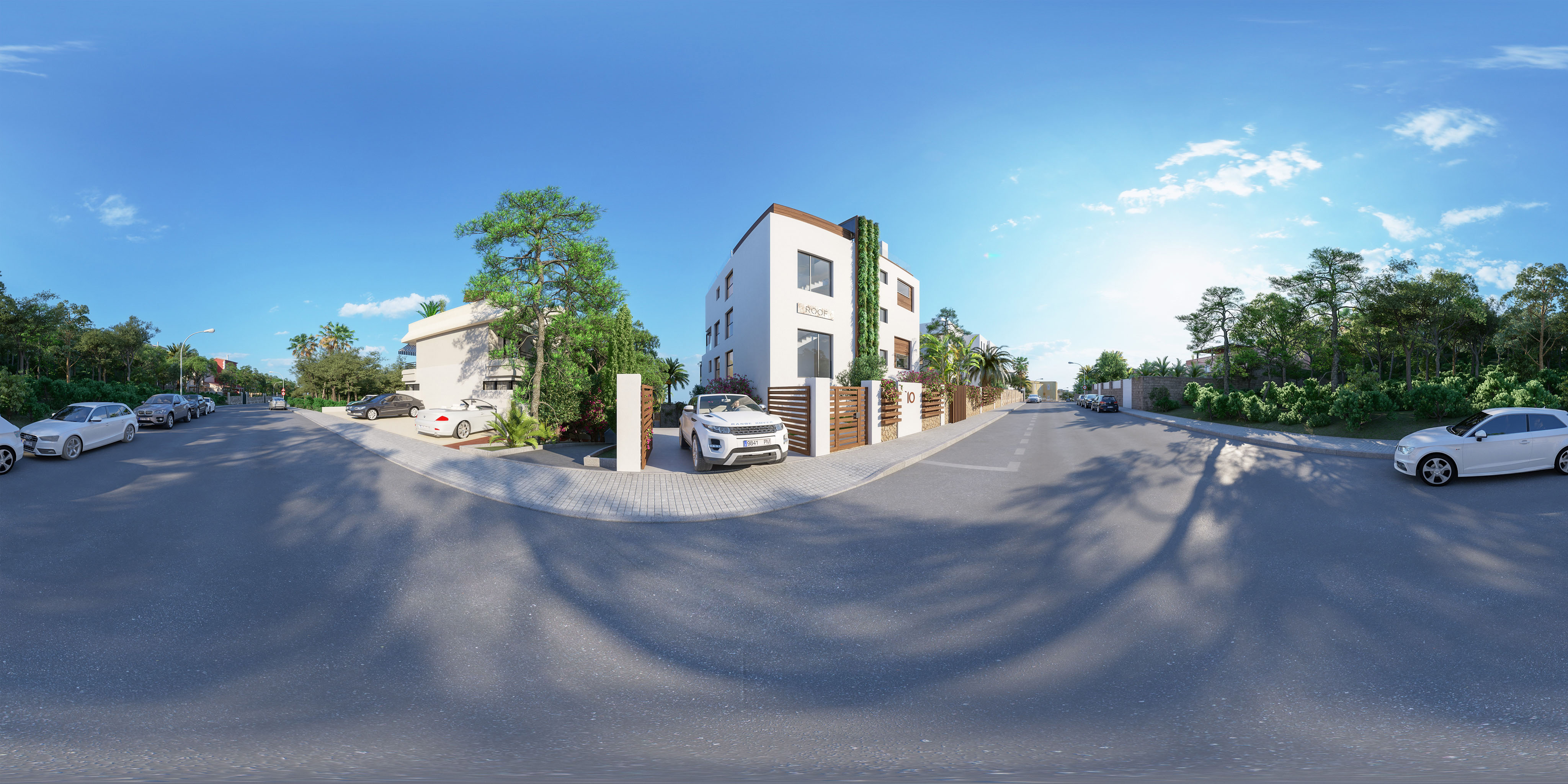 360° panorama – Roof