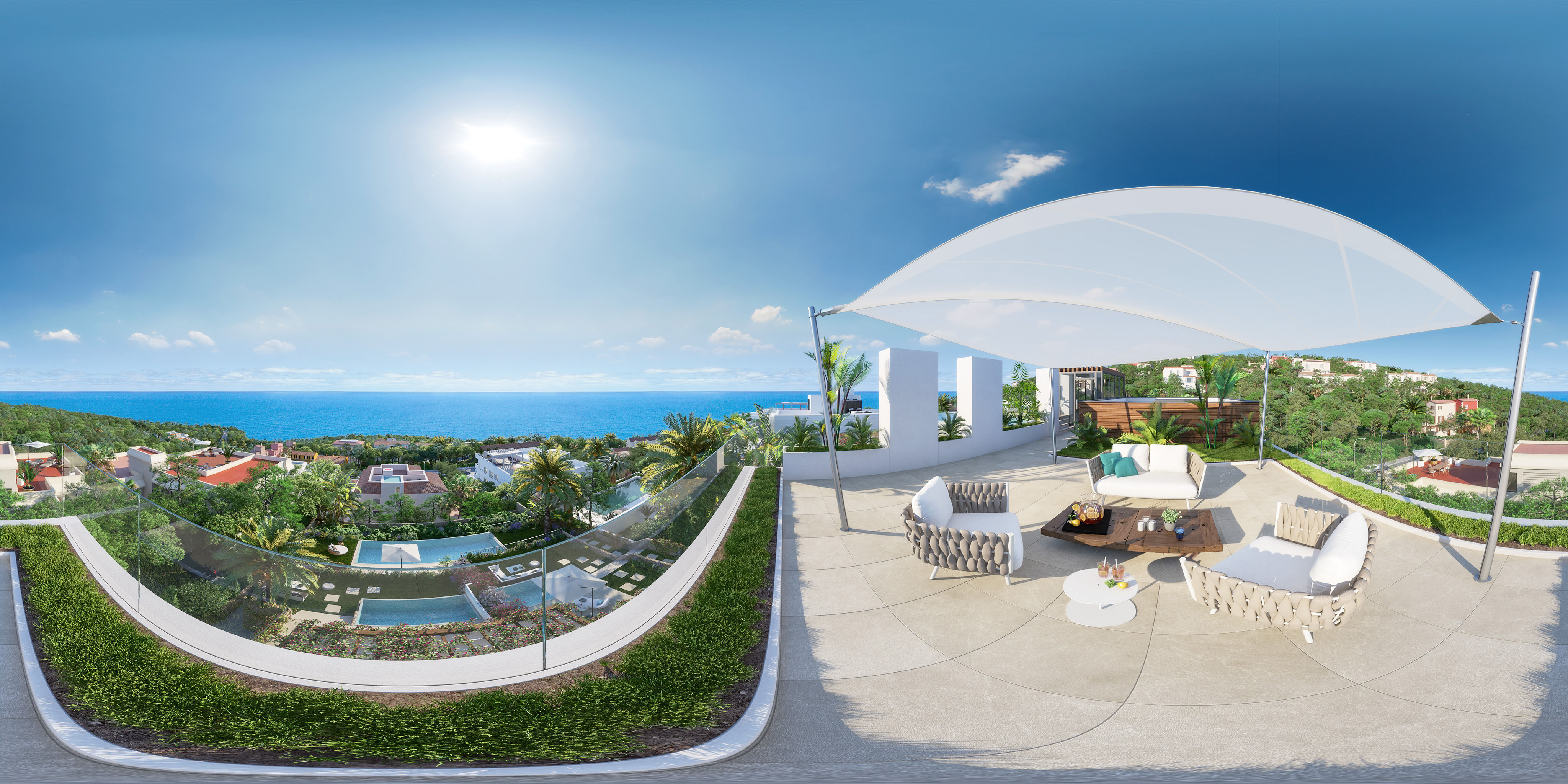 360° panorama – Roof