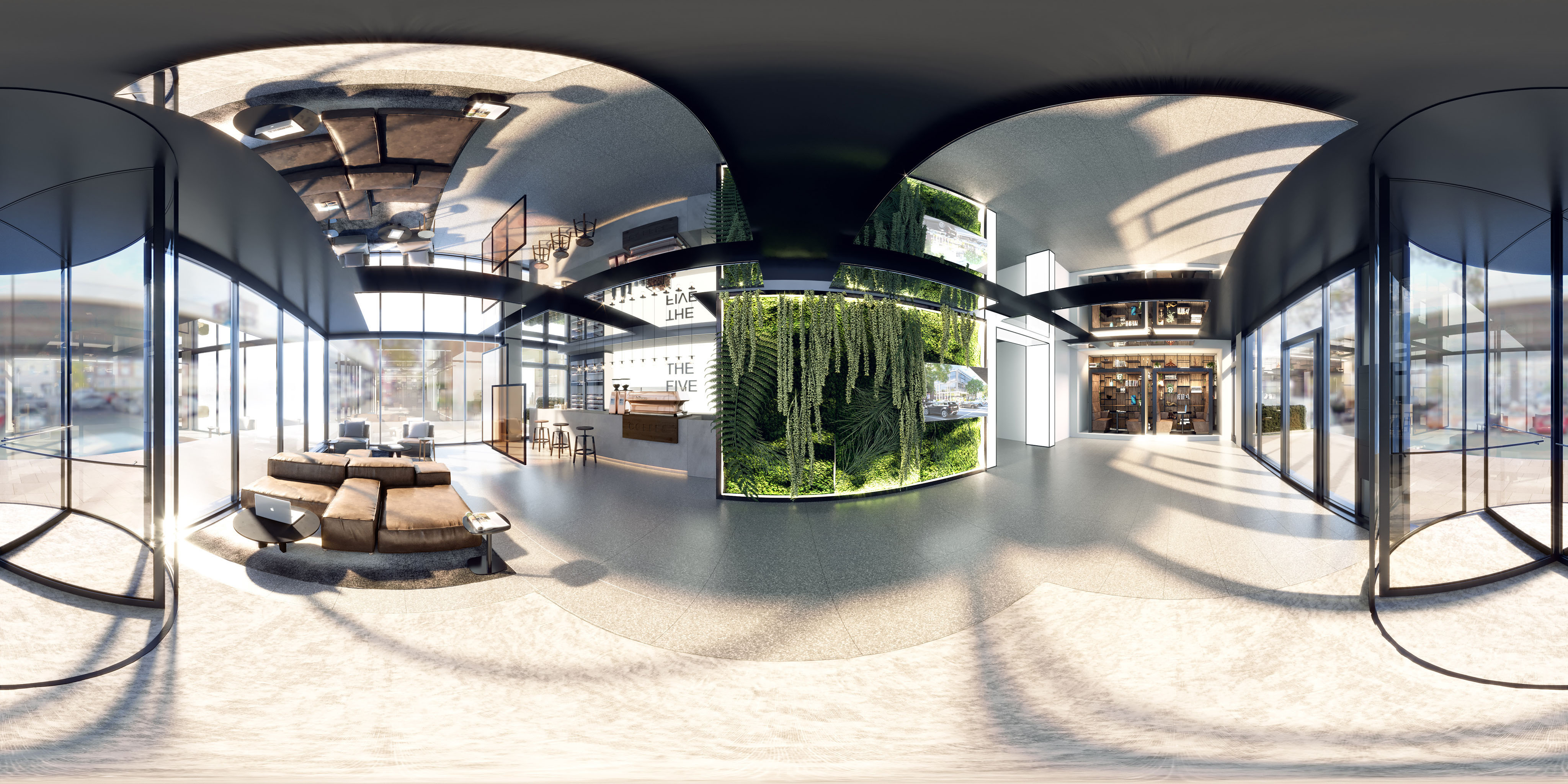 360° panorama – The Five