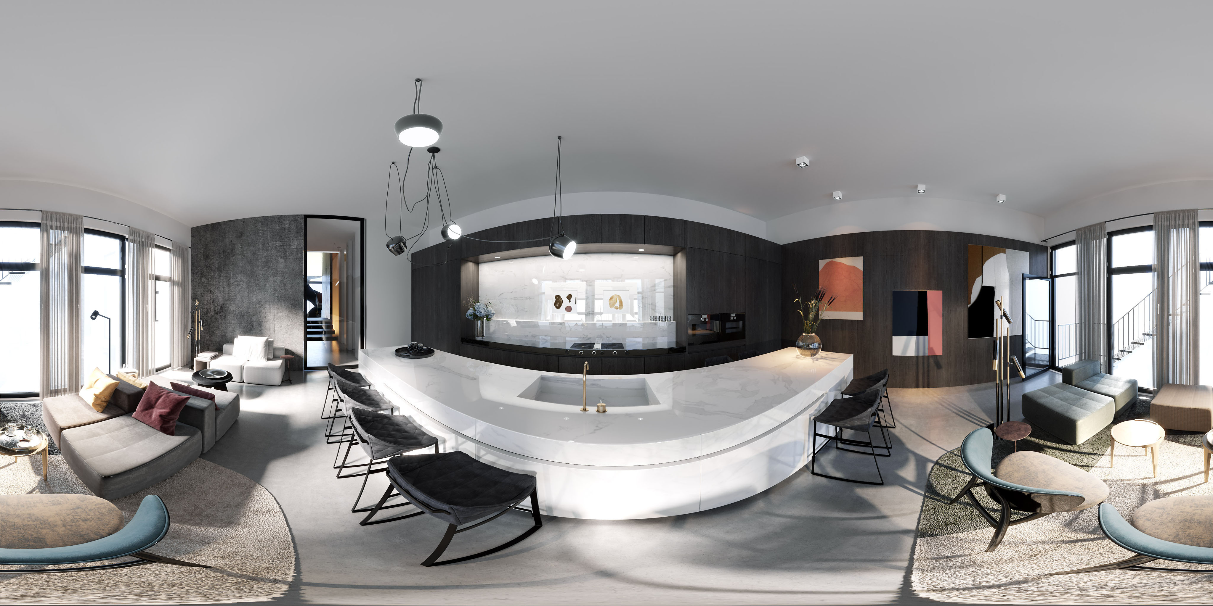 360° panorama – Charlottenstraße Berlin