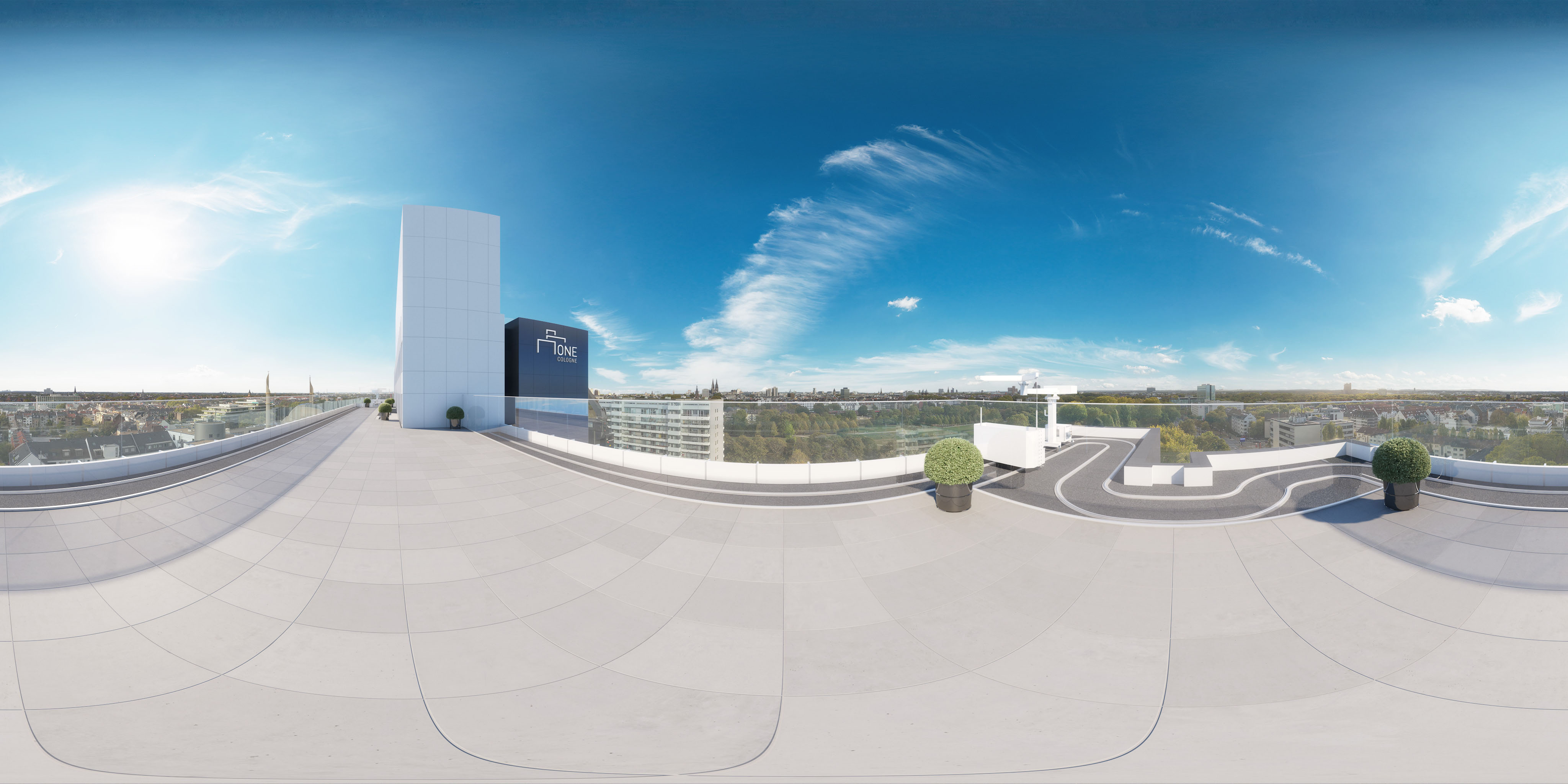 360°-Panorama – One Cologne