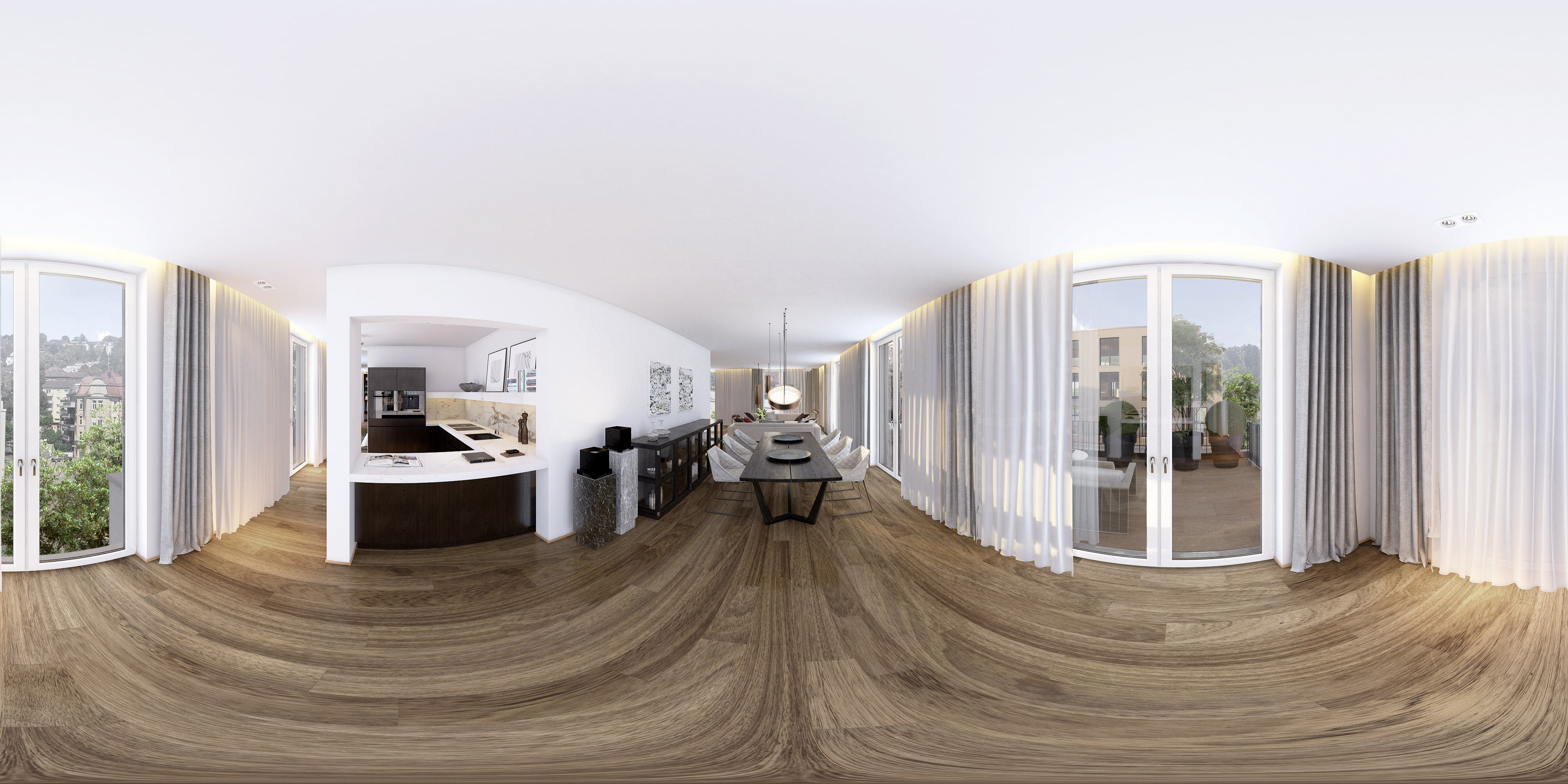 360° panorama – Villengarten