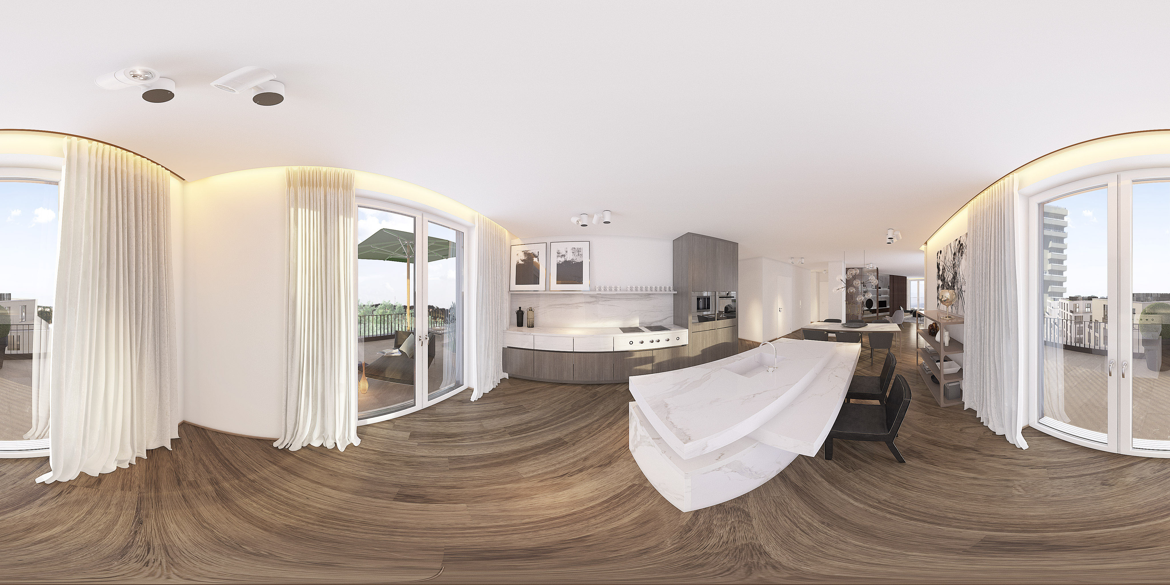 360° panorama – Villengarten