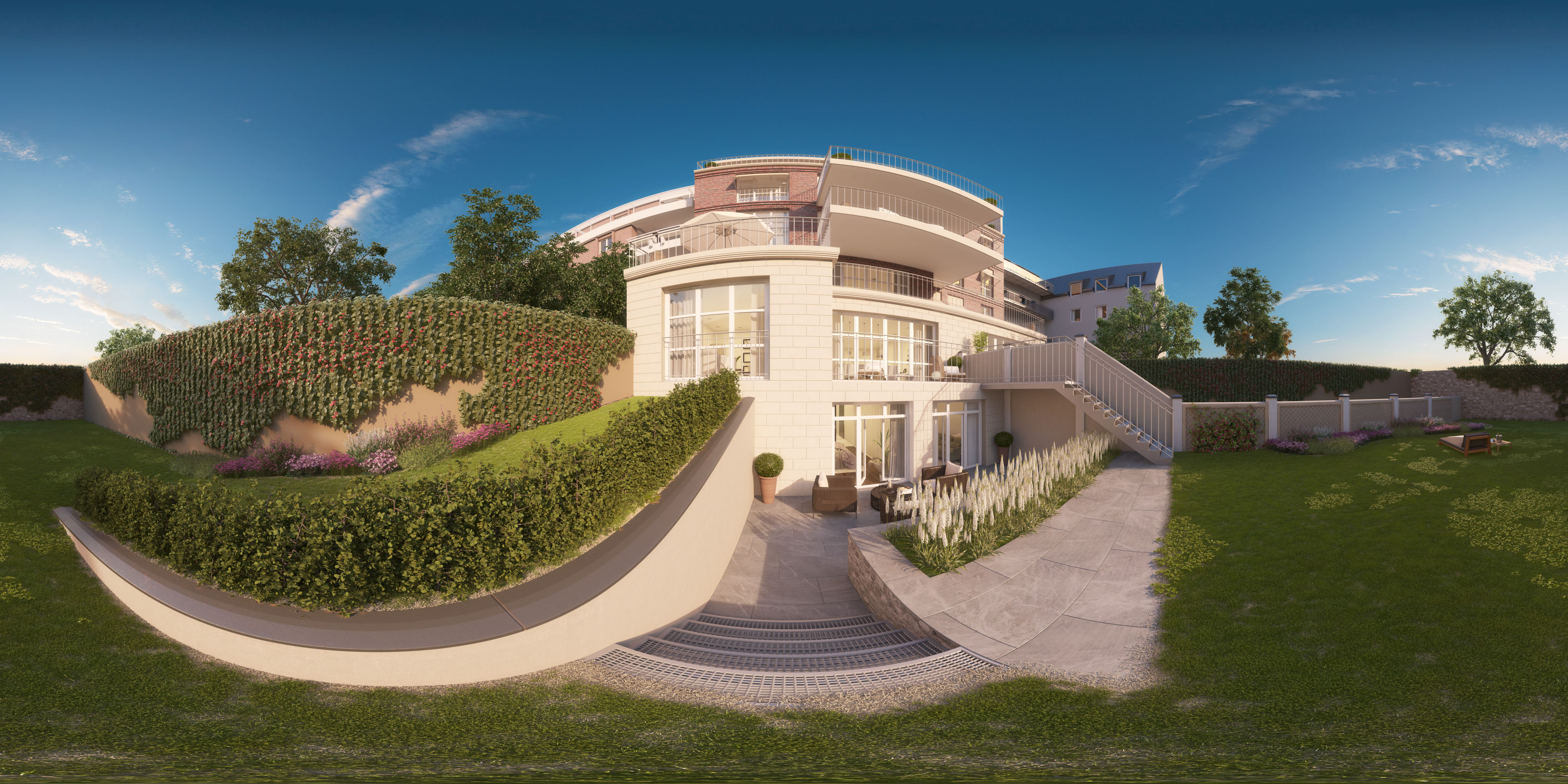 360° panorama – Sundowner