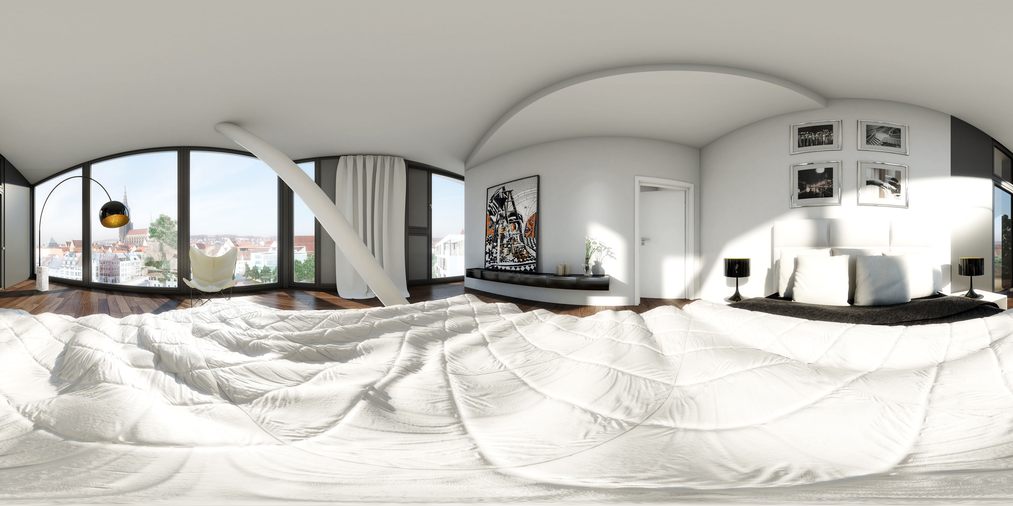 360°-Panorama – Die Insel