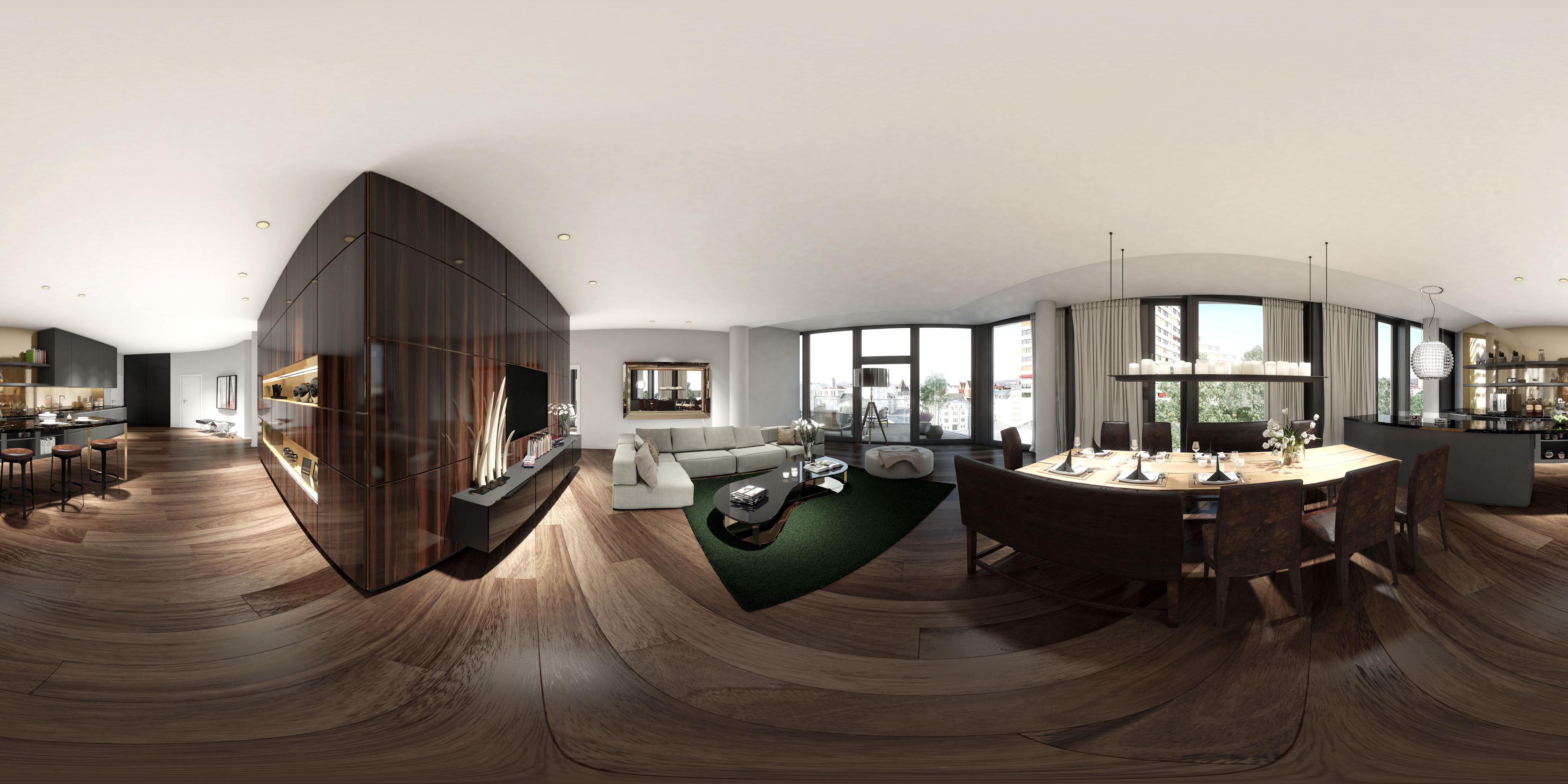 360°-Panorama – Die Insel