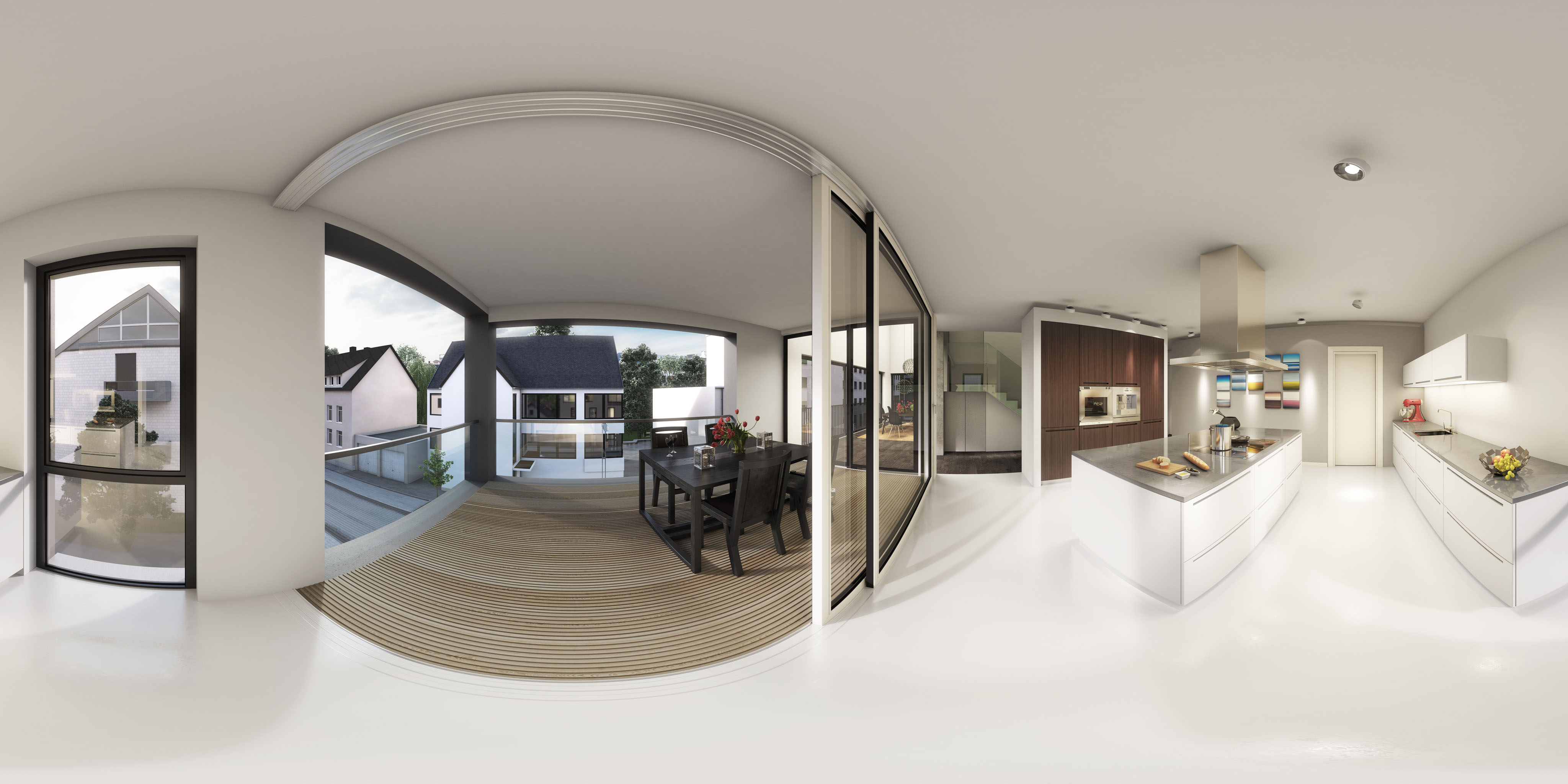 360°-Panorama – Die Insel