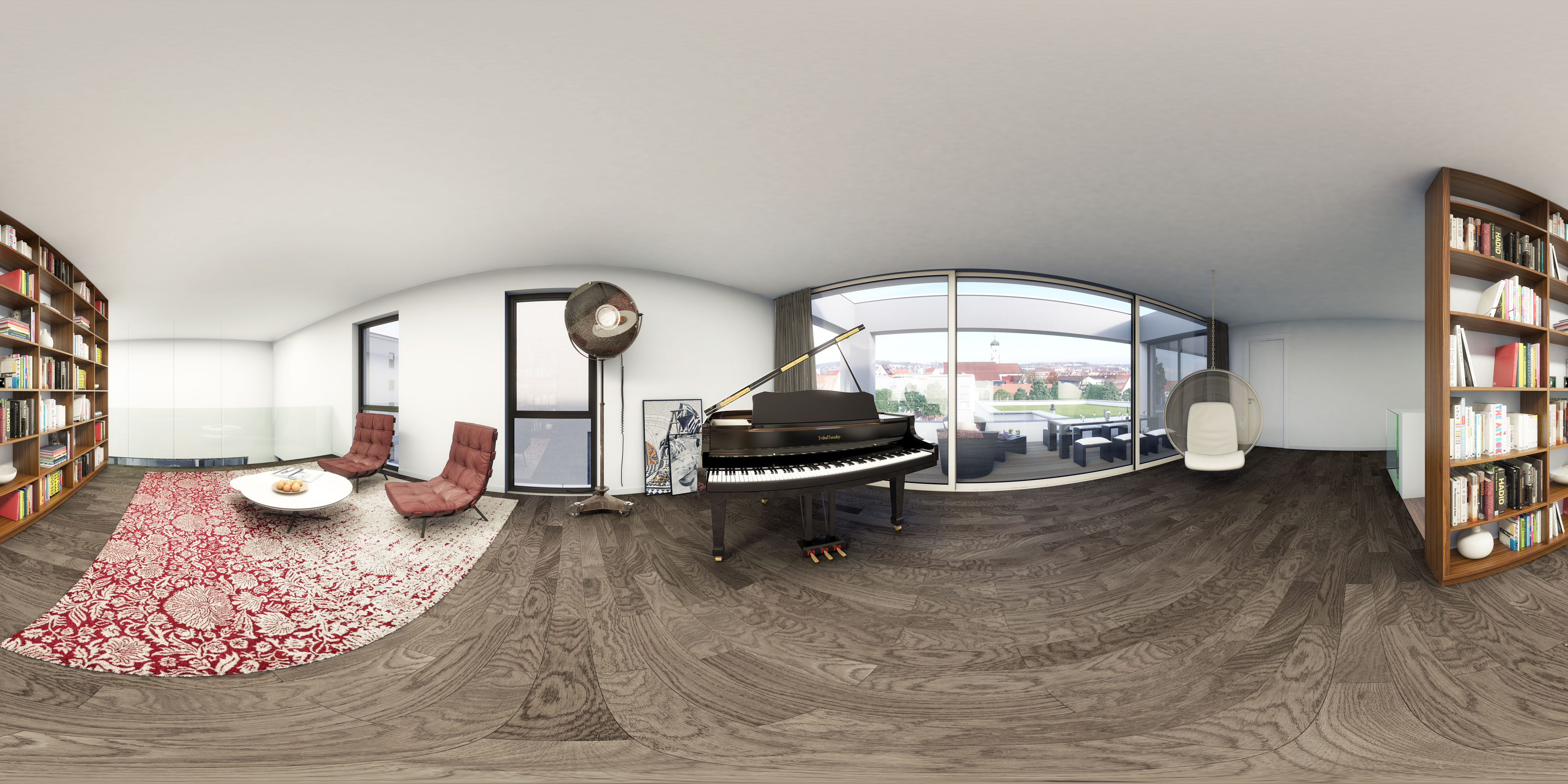 360°-Panorama – Die Insel