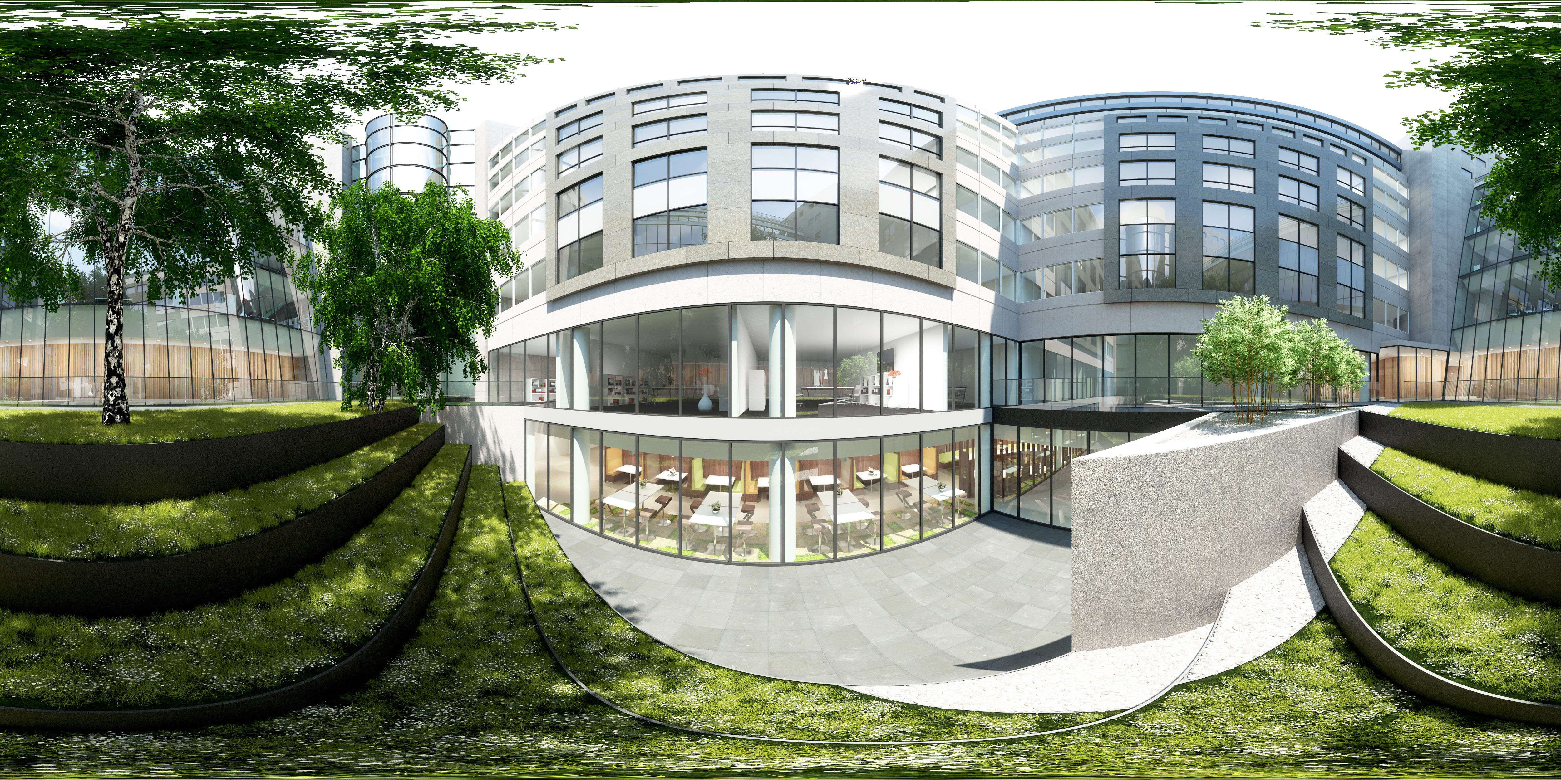360°-Panorama – La Bourse