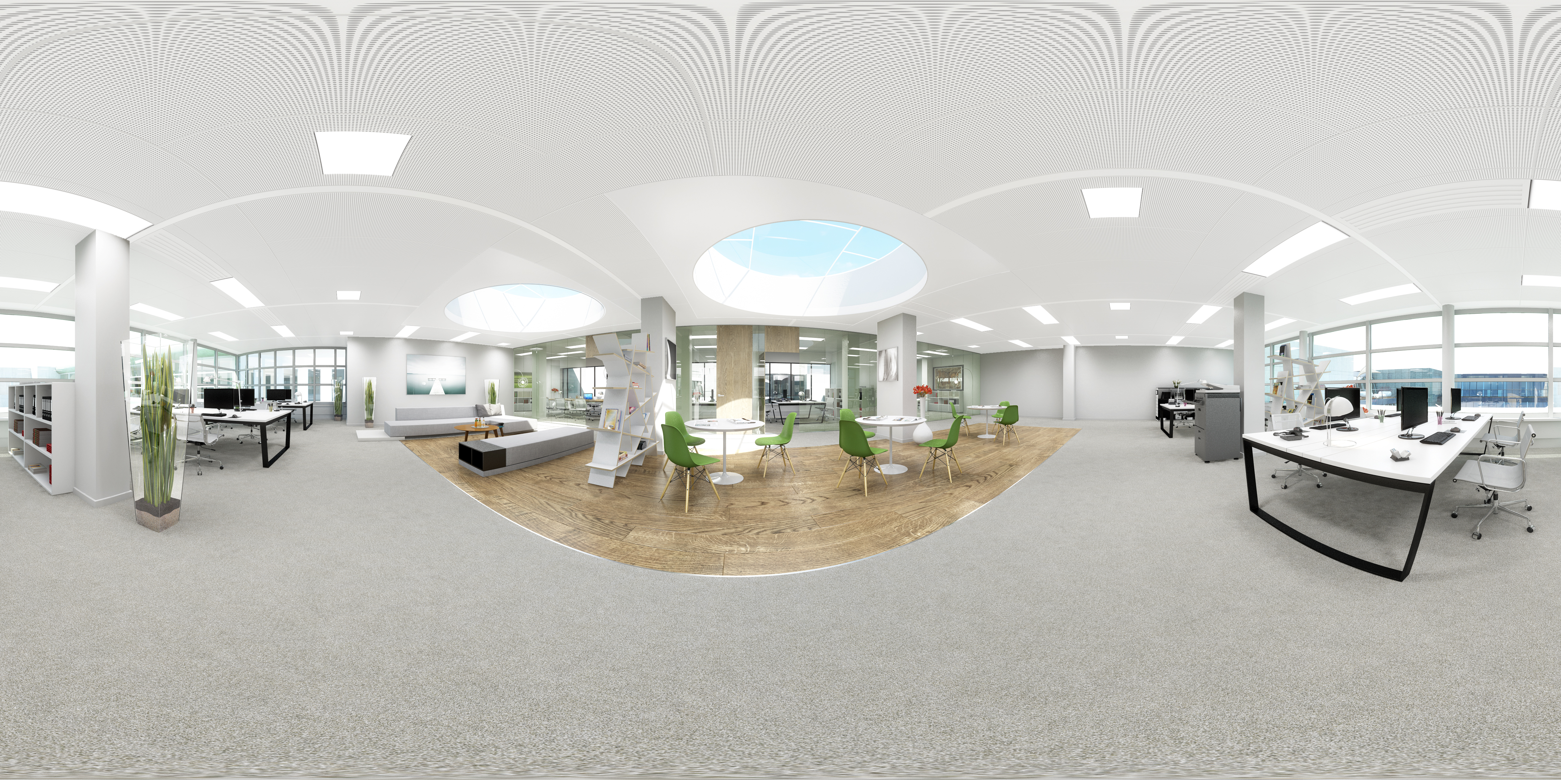 360°-Panorama – La Bourse