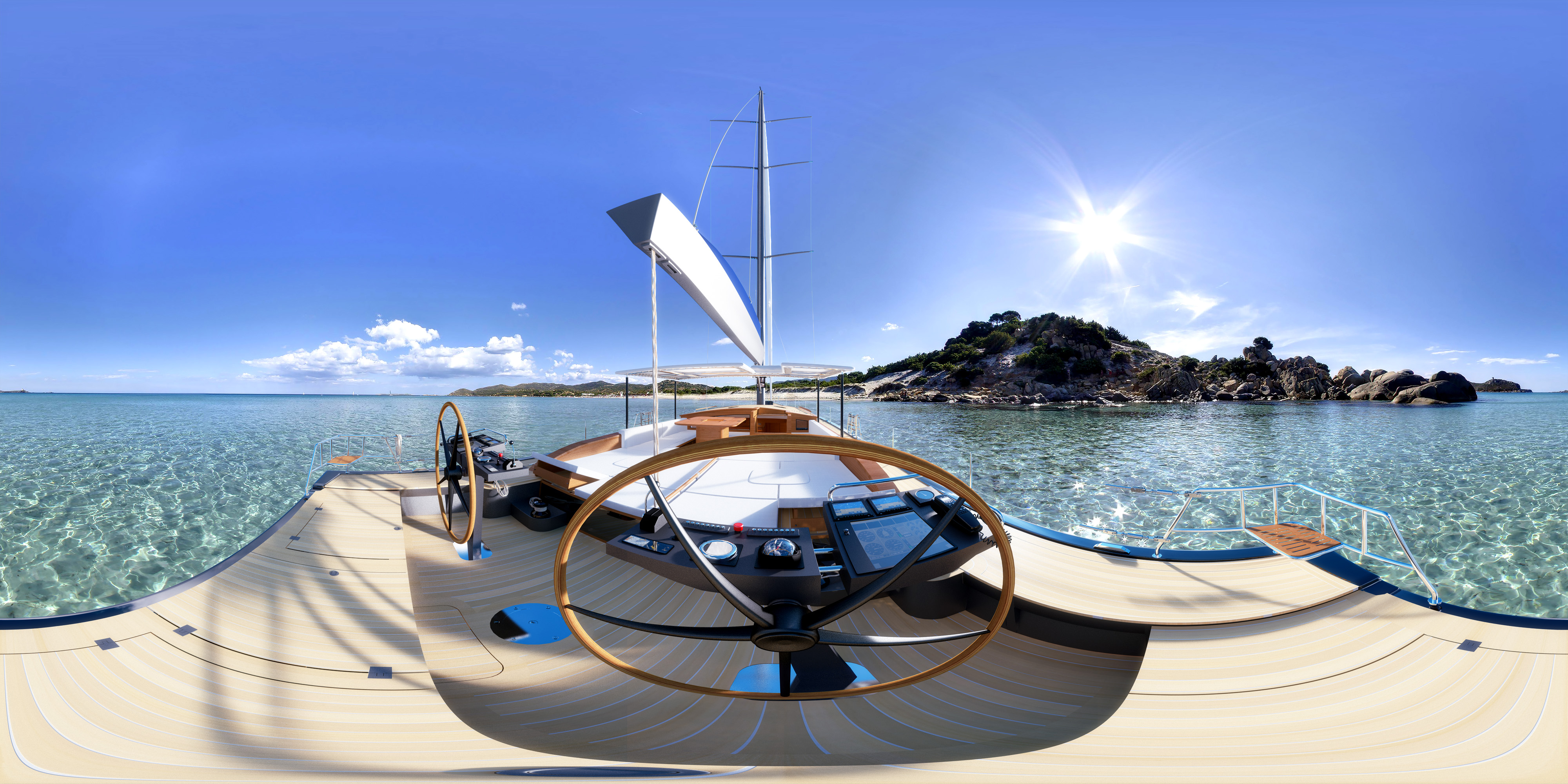 360°-Panorama – Solaris Yacht