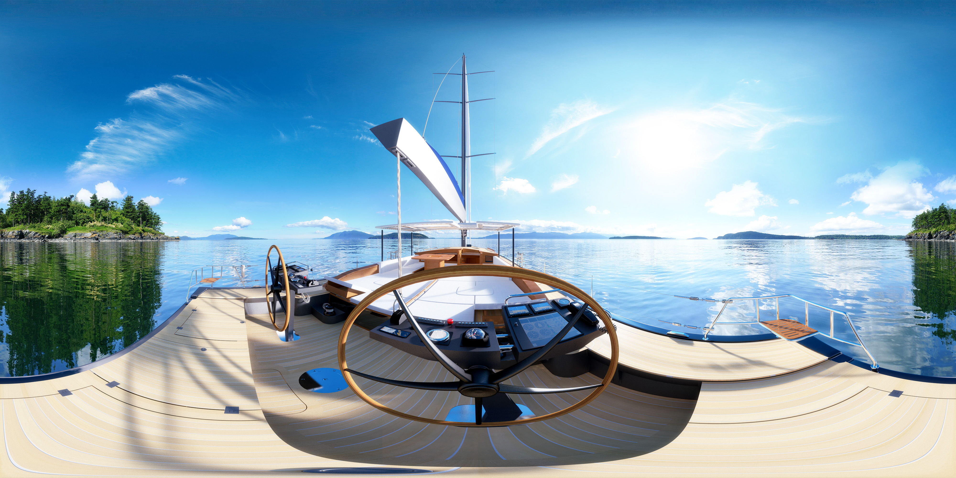 360°-Panorama – Solaris Yacht
