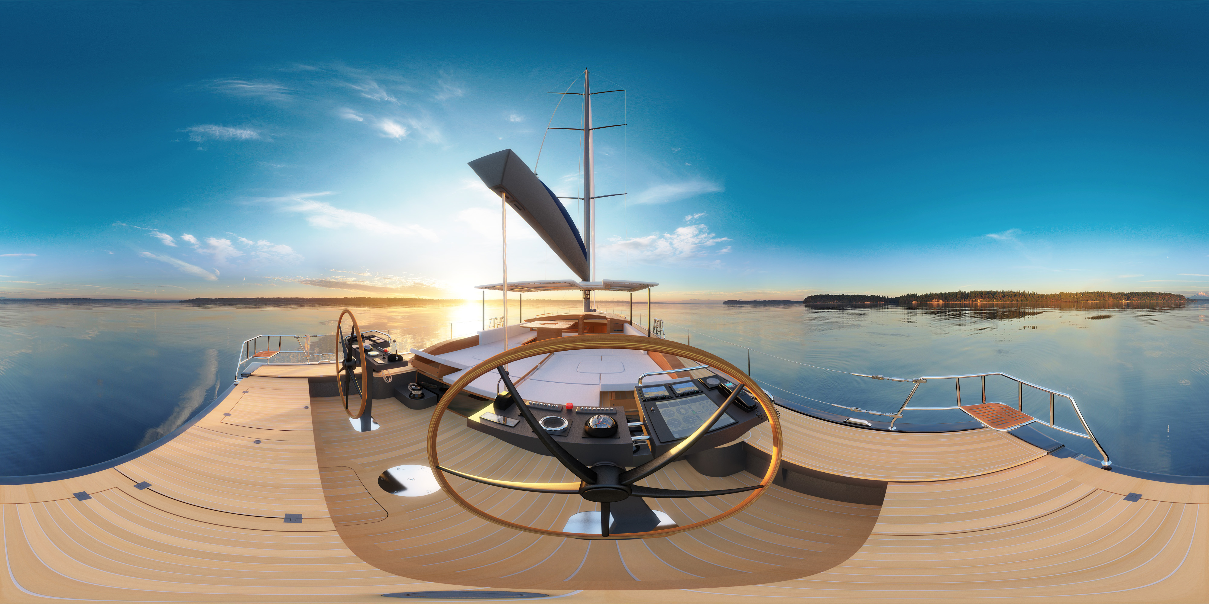 360°-Panorama – Solaris Yacht
