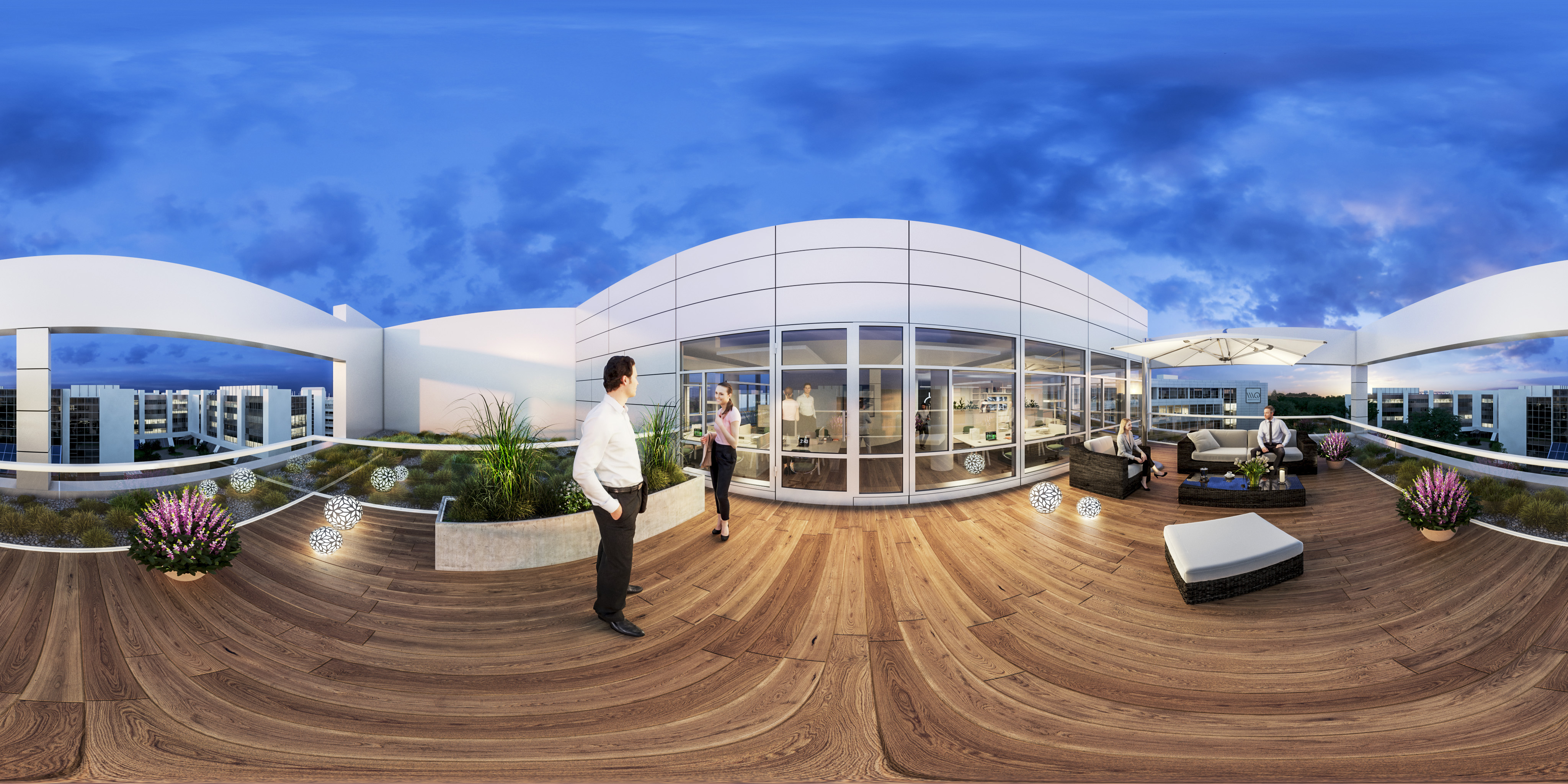 360° panorama – Weisses Quartier