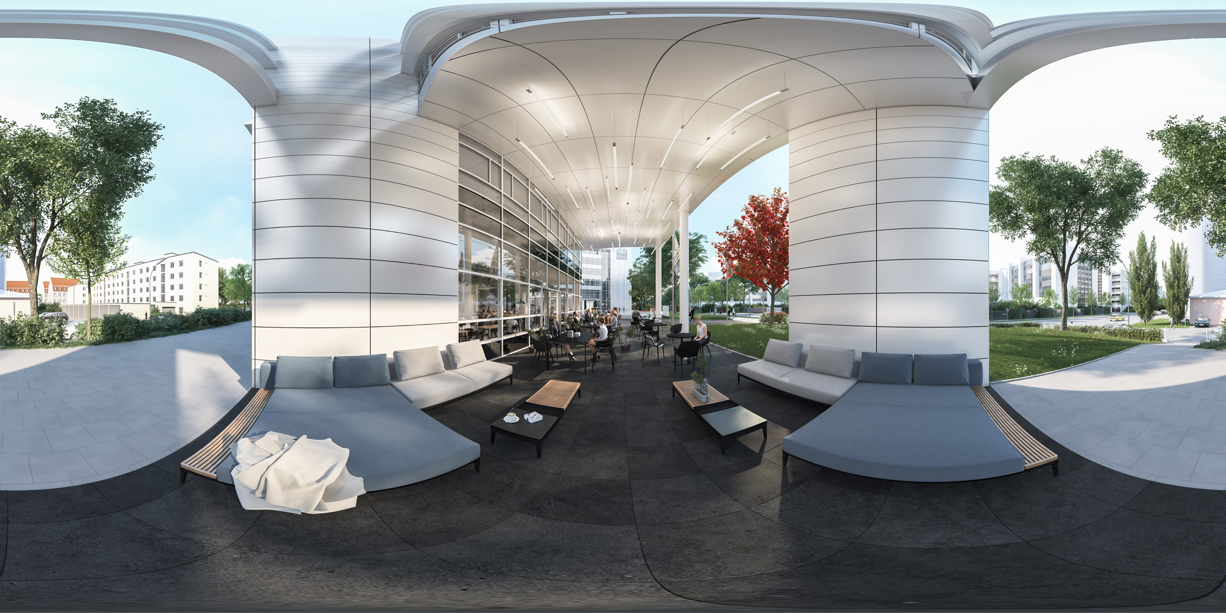 360° panorama – Weisses Quartier