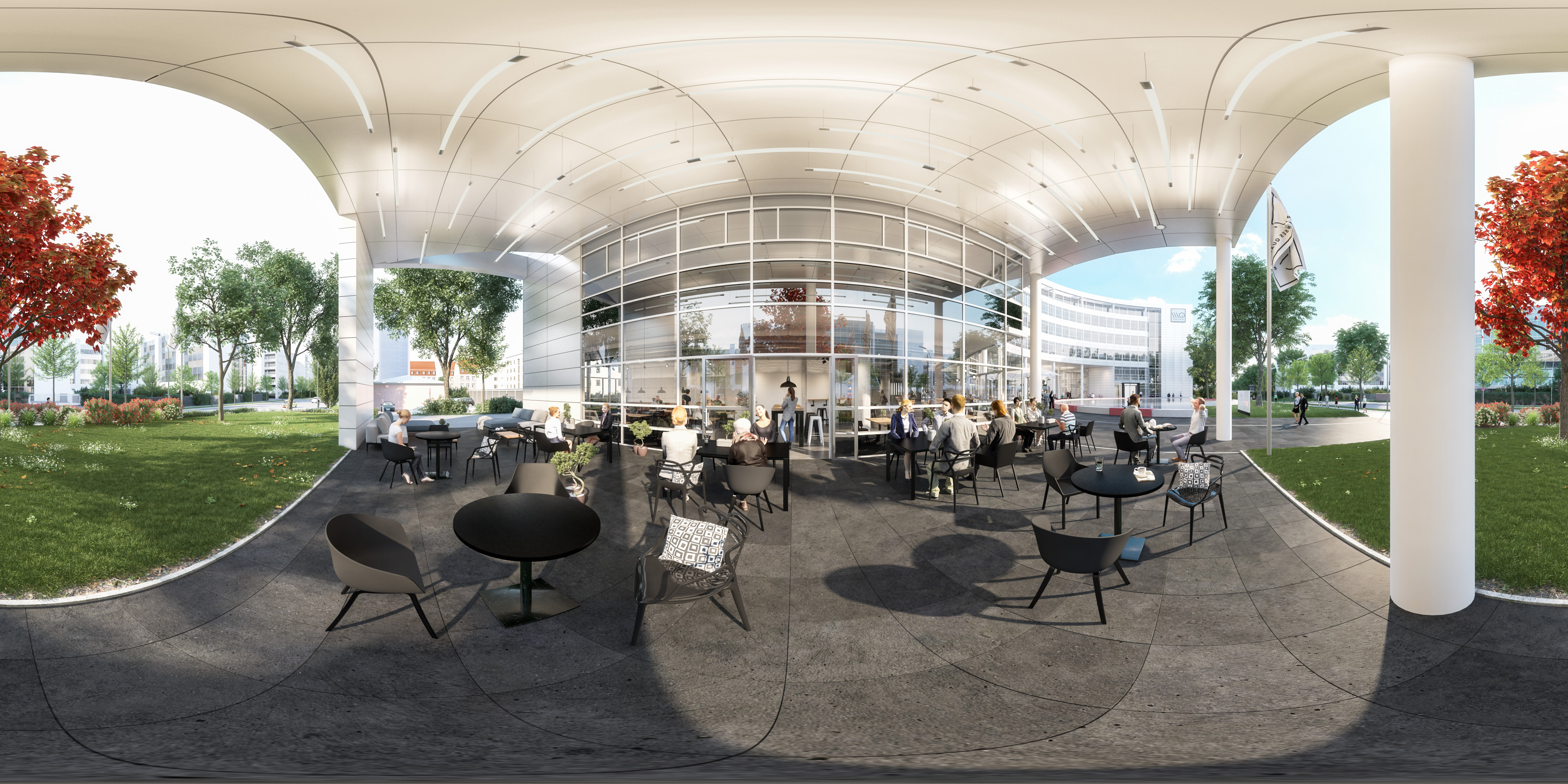 360° panorama – Weisses Quartier