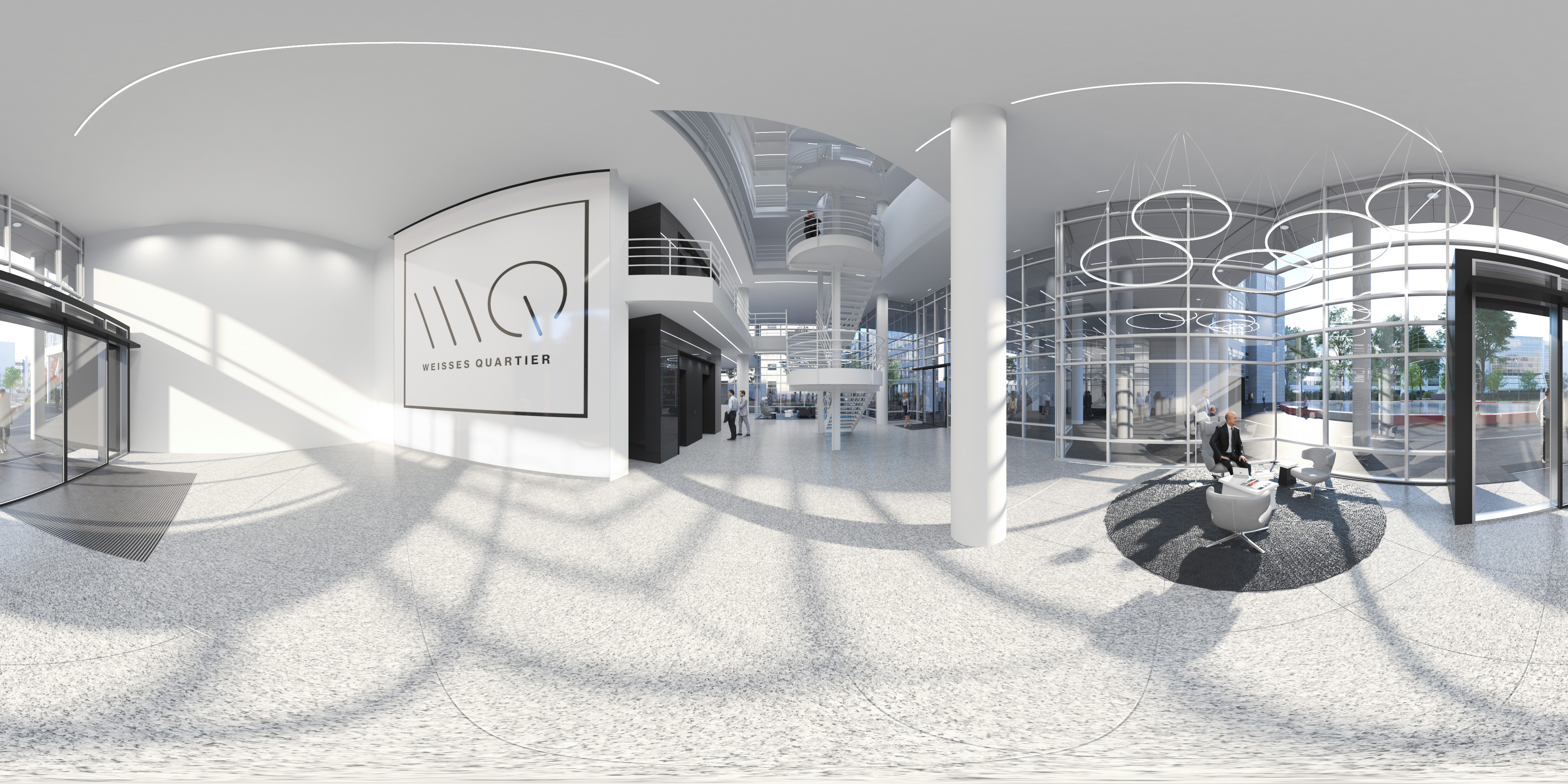 360° panorama – Weisses Quartier
