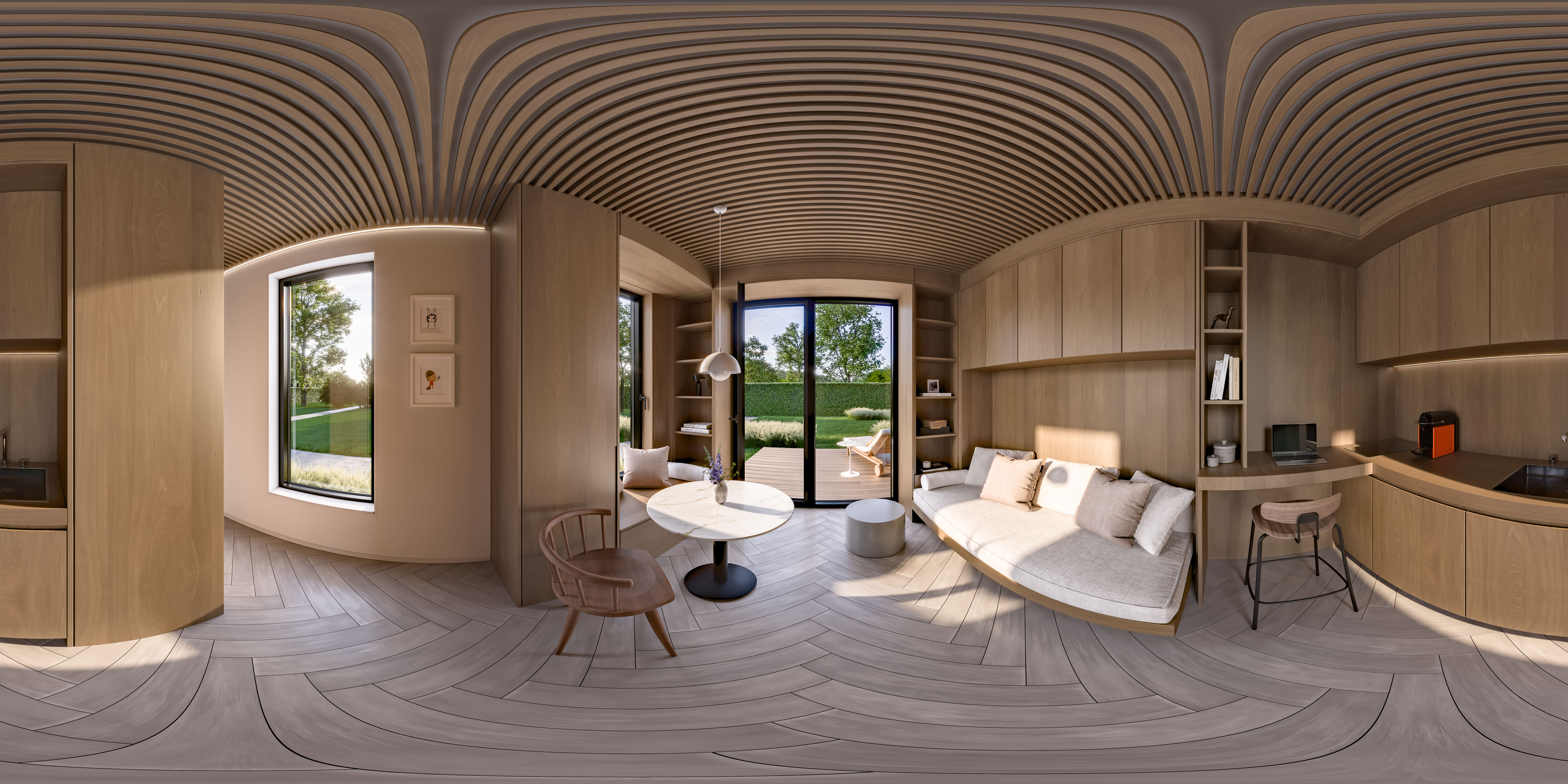 360° panorama – QUBE X
